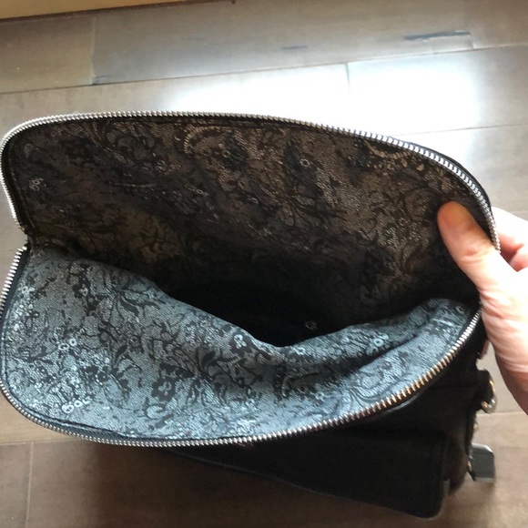 BCBG clutch bag. Never used. Not real leather. - Picture 6 of 6